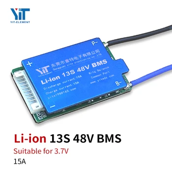 li-ion13S bms 18650 48V 3.7V lithium battery PCB 15A power off switch Electric scooter electric scooter
li-ion13S bms 18650 48V 3.7V lithium battery PCB 15A power off switch Electric scooter electric scooter