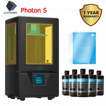 ANYCUBIC Photon S 3d Printer 2 Colors Black/White LCD Upgraded Module Matrix Dual Z axis SLA 3d Printer impresora 3d Drucker
ANYCUBIC Photon S 3d Printer 2 Colors Black/White LCD Upgraded Module Matrix Dual Z axis SLA 3d Printer impresora 3d Drucker