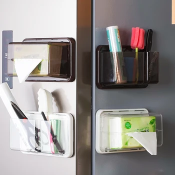 Kitchen Drawer Organizer Plastic Paper Towel Storage Box Multi-function Refrigerator Side Shelf
Kitchen Drawer Organizer Plastic Paper Towel Storage Box Multi-function Refrigerator Side Shelf