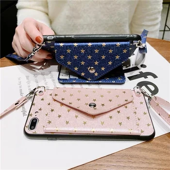 Luxury Star Crossbody Case for Coque Huawei P40 P30 Pro Mate 20 30 Pro Funda Funda Wallet Card Slot Shoulder Bag Phone Cover
Luxury Star Crossbody Case for Coque Huawei P40 P30 Pro Mate 20 30 Pro Funda Funda Wallet Card Slot Shoulder Bag Phone Cover