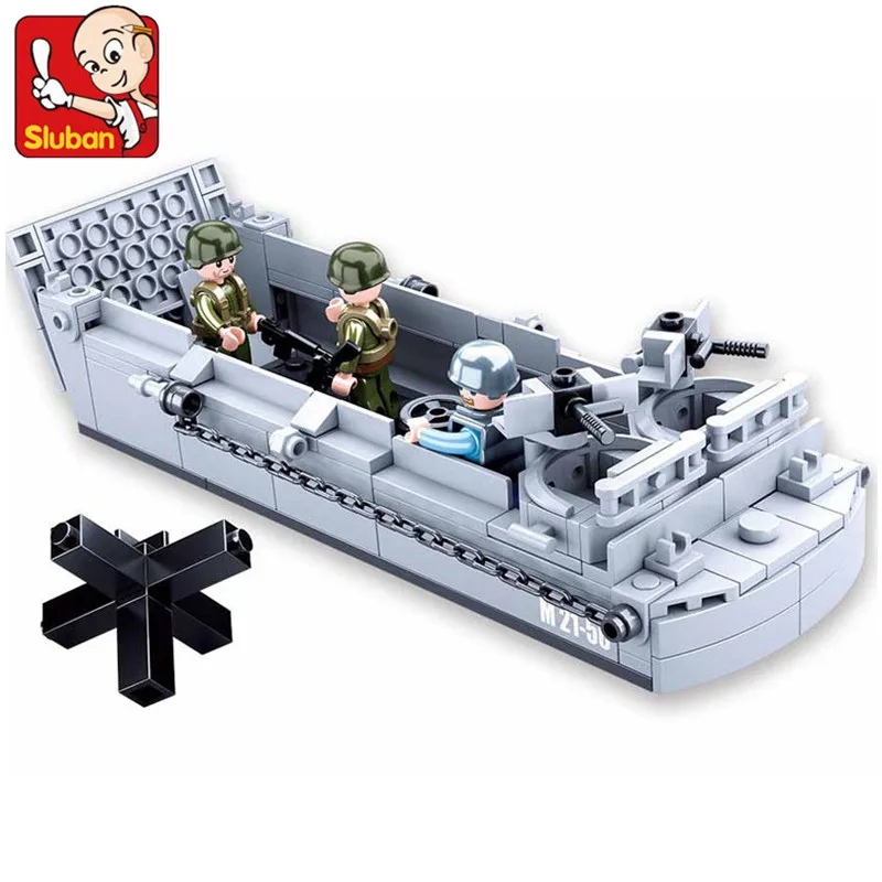 182Pcs WW2 US Military Higgins Landing Craft Warship Building Blocks Navy Weapon Boat World War 2 Moc Bricks Classic Model Toys
182Pcs WW2 US Military Higgins Landing Craft Warship Building Blocks Navy Weapon Boat World War 2 Moc Bricks Classic Model Toys