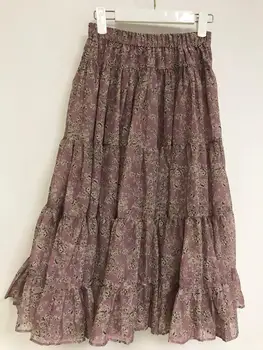 Floral print elastic waist women skirt pleated ruffled lady midi skirt fashion wild 2020 spring summer new
Floral print elastic waist women skirt pleated ruffled lady midi skirt fashion wild 2020 spring summer new