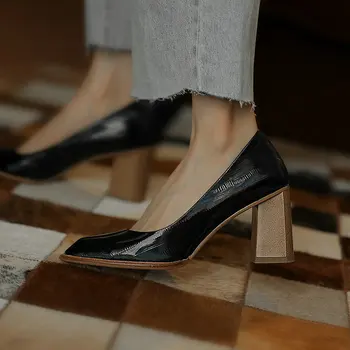 Pumps Women Shoes High Heeled Genuine Leather Shoes Shallow High Heels Summer New Night Club Shoes Woman 
Pumps Women Shoes High Heeled Genuine Leather Shoes Shallow High Heels Summer New Night Club Shoes Woman