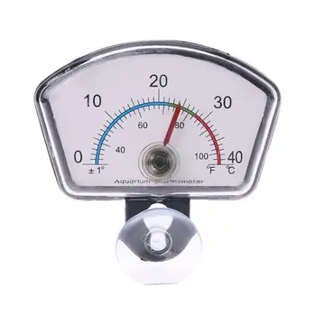 Aquarium Thermometer Pointer Fish Tank Temperature Dial Submersible Suction Cup 85WC
Aquarium Thermometer Pointer Fish Tank Temperature Dial Submersible Suction Cup 85WC