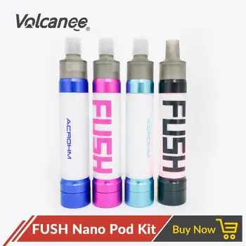 Volcanee Fush Nano Pod Vape Kit 550mAh Battery 1.5ml Cartridge Pod Top Filling MTL and DTL Electronic Cigarette Vaporizer
Volcanee Fush Nano Pod Vape Kit 550mAh Battery 1.5ml Cartridge Pod Top Filling MTL and DTL Electronic Cigarette Vaporizer
