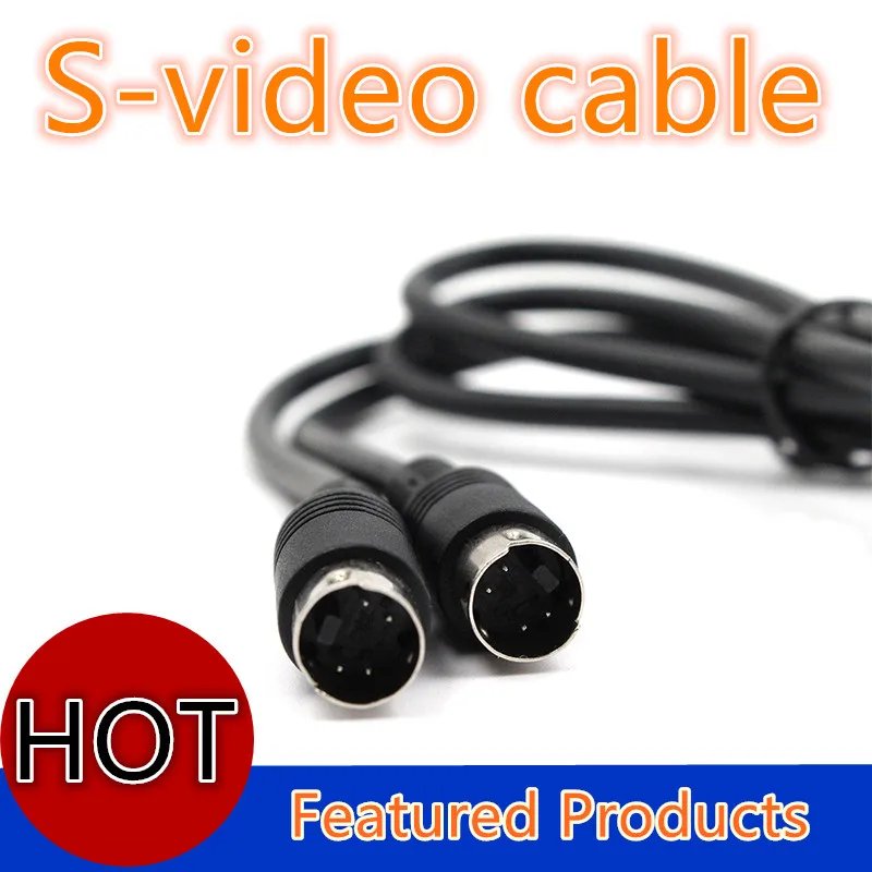 Video cable S video 4-pin 4P male to male s-vedio cable TV out video For TV HDTV DVD LCD VCR
Video cable S video 4-pin 4P male to male s-vedio cable TV out video For TV HDTV DVD LCD VCR