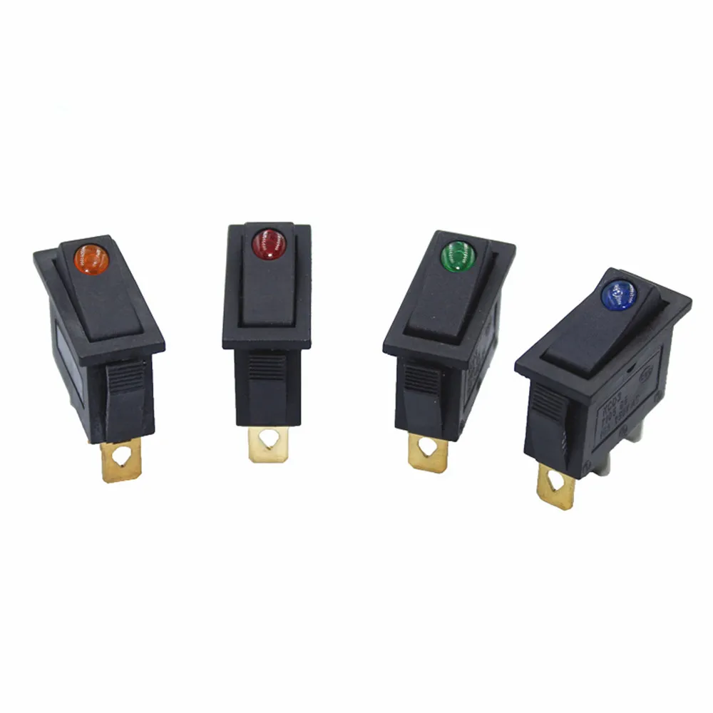 100 Pcs KCD3 Rocker Switch ON-OFF 2 Position 3 Pin Electrical equipment With Dot Light Power Switch12V
100 Pcs KCD3 Rocker Switch ON-OFF 2 Position 3 Pin Electrical equipment With Dot Light Power Switch12V