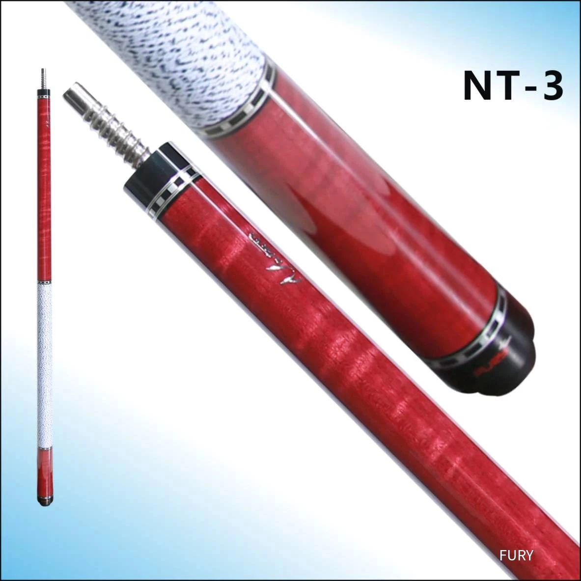 FURY NT-3 Pool Cue Stick Kit Billiard Cue 13mm Genuine Kamui M Tip XTC Ferule High-end Eye Bird Maple Professional Billiard
FURY NT-3 Pool Cue Stick Kit Billiard Cue 13mm Genuine Kamui M Tip XTC Ferule High-end Eye Bird Maple Professional Billiard