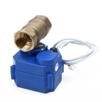 DC12V 2 Way DN20 G3/4 CR01 Motorized/Electrical Ball Valve Brass For HVAC
DC12V 2 Way DN20 G3/4 CR01 Motorized/Electrical Ball Valve Brass For HVAC