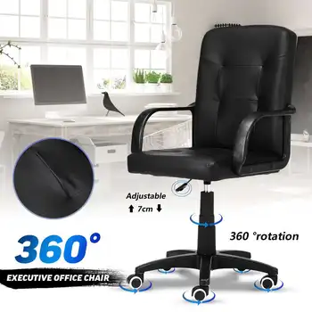 Executive Office Chair Ergonomic Adjustable Rotating Lifting Computer Chair PU Leather Gaming Chair Laptop Office Armchair
Executive Office Chair Ergonomic Adjustable Rotating Lifting Computer Chair PU Leather Gaming Chair Laptop Office Armchair