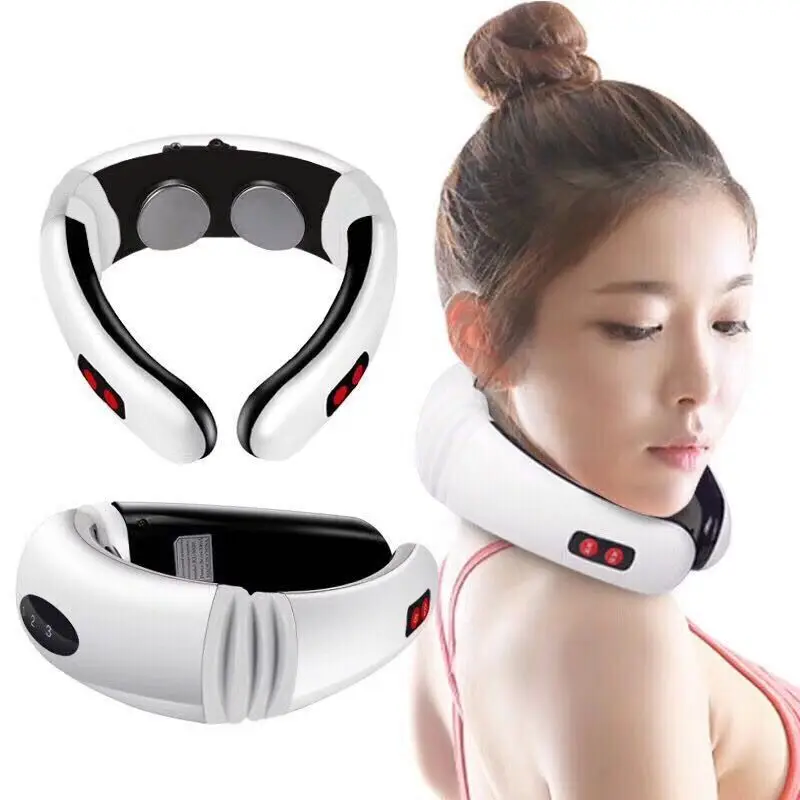 Electric Pulse Back and Neck Massager Far Infrared Heating Pain Relief Tool Health Care Relaxation
Electric Pulse Back and Neck Massager Far Infrared Heating Pain Relief Tool Health Care Relaxation