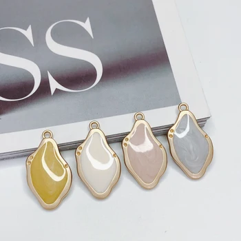 Enamel Simple Irregular Eardrop Pendant Charms Necklace Accessories Jewelry Component Diy Handmade Material 6pcs
Enamel Simple Irregular Eardrop Pendant Charms Necklace Accessories Jewelry Component Diy Handmade Material 6pcs
