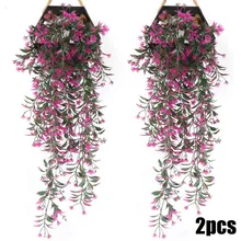 2pcs Artificial Ivy Flowers Vine Garland Artificial Plants Hanging Home Decor Wedding Christmas Decorations 2022
2pcs Artificial Ivy Flowers Vine Garland Artificial Plants Hanging Home Decor Wedding Christmas Decorations 2022