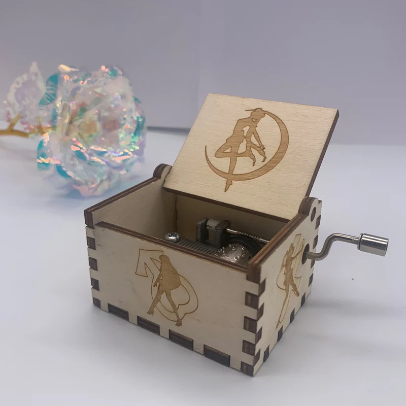 Wooden Sailor Moon Music Box 2020 Christmas Gift Hand Music Box Queen Multiple choices Music interesting Creative Birthday Gift
Wooden Sailor Moon Music Box 2020 Christmas Gift Hand Music Box Queen Multiple choices Music interesting Creative Birthday Gift