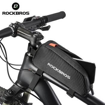 ROCKBROS Front Bike Bags Reflective Frame Tube Cycling Bag Large Capacity Fietstassen Ultralight Bicycle Bags Cycling Pannier
ROCKBROS Front Bike Bags Reflective Frame Tube Cycling Bag Large Capacity Fietstassen Ultralight Bicycle Bags Cycling Pannier