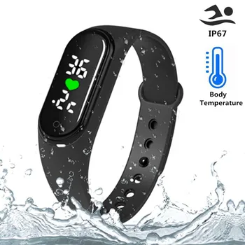 Smart Bracelet M5 Pro Thermometer Smartband Sport Bracelets for Men Women Digital Wristbands LED Bracelet Saat Reloj Inteligente
Smart Bracelet M5 Pro Thermometer Smartband Sport Bracelets for Men Women Digital Wristbands LED Bracelet Saat Reloj Inteligente