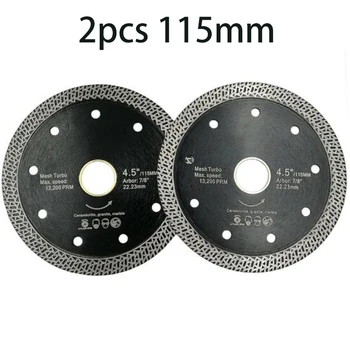 2 Pieces 105 115 125mm Diamonds Mesh Turbo Saw Cutter Cutting Disc For Marble Granite Tiles Saw Blades
2 Pieces 105 115 125mm Diamonds Mesh Turbo Saw Cutter Cutting Disc For Marble Granite Tiles Saw Blades