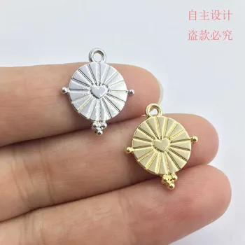 Eruifa 20pcs Hot 15mm Nice Coin Zinc alloy DIY Charms Pendant Jewelry handmade DIY 2 Colors 
Eruifa 20pcs Hot 15mm Nice Coin Zinc alloy DIY Charms Pendant Jewelry handmade DIY 2 Colors