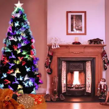 Fibre Optic Christmas Tree LED Multicolour Lights Artificial Decoration for Home Party New
Fibre Optic Christmas Tree LED Multicolour Lights Artificial Decoration for Home Party New