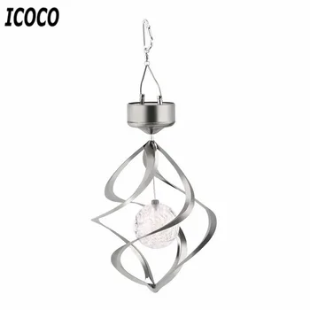 Color Changing Solar Powered LED Wind Chimes Wind Spinner Outdoor Hanging Spiral Garden Light Courtyard Decoration
Color Changing Solar Powered LED Wind Chimes Wind Spinner Outdoor Hanging Spiral Garden Light Courtyard Decoration