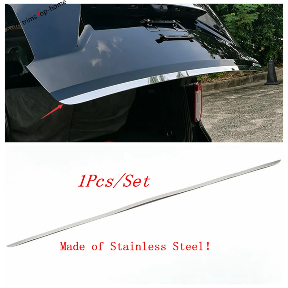 Stainless Steel Exterior Refit Kit Fit For Ford Explorer 2020 2021 Rear Trunk Tailgate Bottom Lid Strip Decoration Cover Trim
Stainless Steel Exterior Refit Kit Fit For Ford Explorer 2020 2021 Rear Trunk Tailgate Bottom Lid Strip Decoration Cover Trim