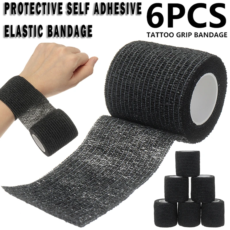 Самоклеящаяся эластичная лента для татуировки, 6 рулонов, 4,5 м
Самоклеящаяся эластичная лента для татуировки, 6 рулонов, 4,5 м