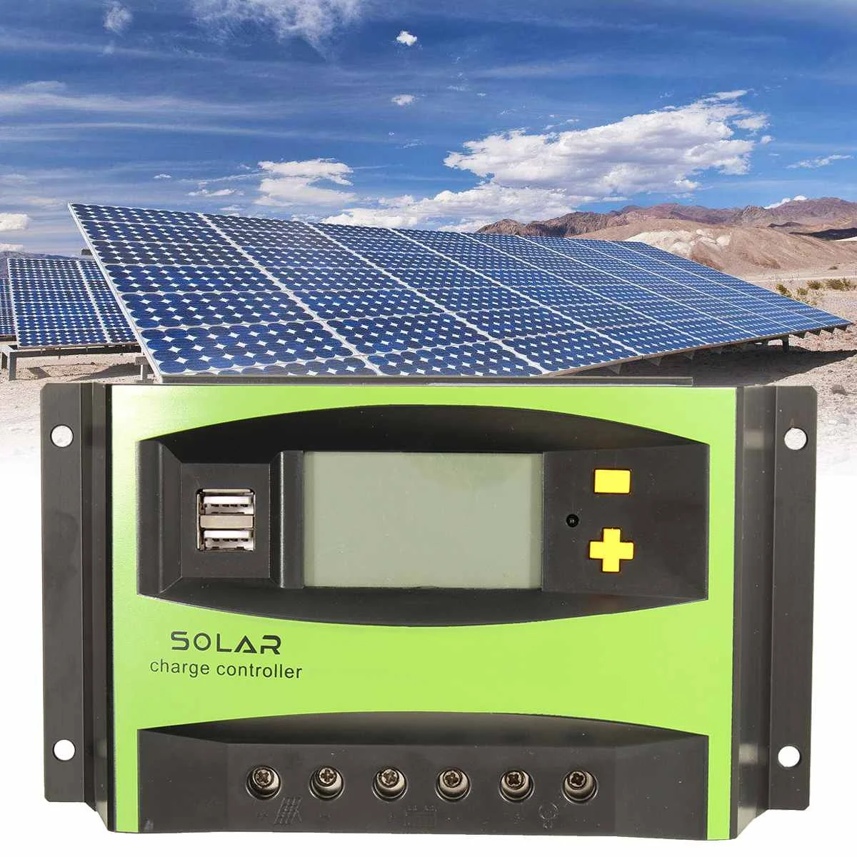 40A 12V 24V Auto Solar Charge Controller PWM Controllers LCD Display Dual USB Solar Panel Regulator Solar Charge Controller
40A 12V 24V Auto Solar Charge Controller PWM Controllers LCD Display Dual USB Solar Panel Regulator Solar Charge Controller