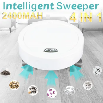 2400mAH Automatic Vacuum Cleaner USB Charging Wireless Sweeping Vacuum Carpet Robots Sweep Suction Drag Sensor Robot
2400mAH Automatic Vacuum Cleaner USB Charging Wireless Sweeping Vacuum Carpet Robots Sweep Suction Drag Sensor Robot