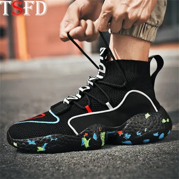 Sock Running Shoe Slip-on Mens Sneakers Platform Sport Shoes Male Fly Weaving Sports Shoes Men Plus Size Walk Camouflage Shoe V6 
Sock Running Shoe Slip-on Mens Sneakers Platform Sport Shoes Male Fly Weaving Sports Shoes Men Plus Size Walk Camouflage Shoe V6
