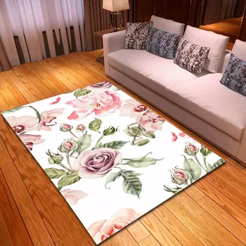 Nordic Style Flower Carpet Soft Flannel Non-slip Bedroom Area Rugs Bedside Rug Parlor Gold Large Carpets for Home Living Room
Nordic Style Flower Carpet Soft Flannel Non-slip Bedroom Area Rugs Bedside Rug Parlor Gold Large Carpets for Home Living Room