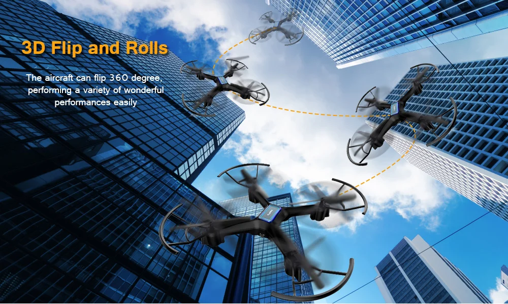 Flymax 2 WiFi Quadcopter 2.4G FPV Streaming Drone 