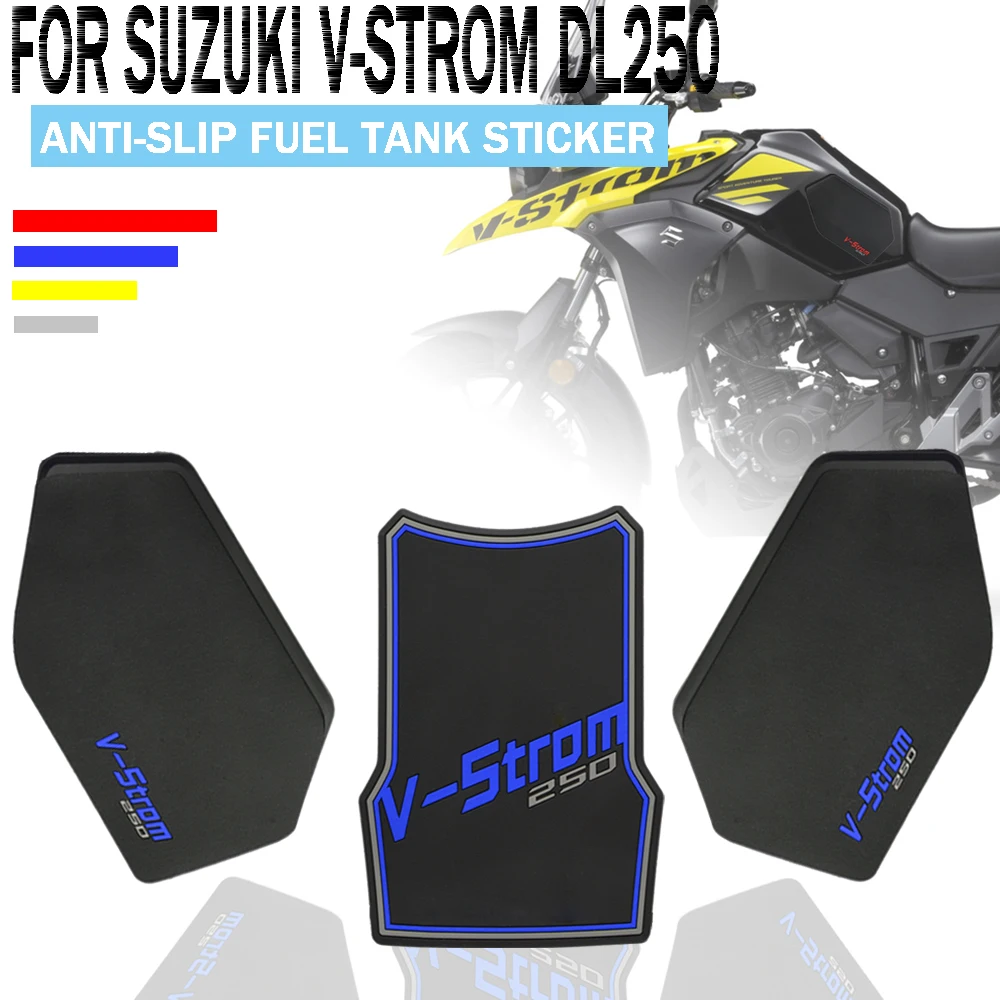 Мотоциклетная противоскользящая наклейка на бак Suzuki V-STROM DL 250 защищает коленный захват с высокой вязкостью, боковая наклейка на топливный бак
Мотоциклетная противоскользящая наклейка на бак Suzuki V-STROM DL 250 защищает коленный захват с высокой вязкостью, боковая наклейка на топливный бак