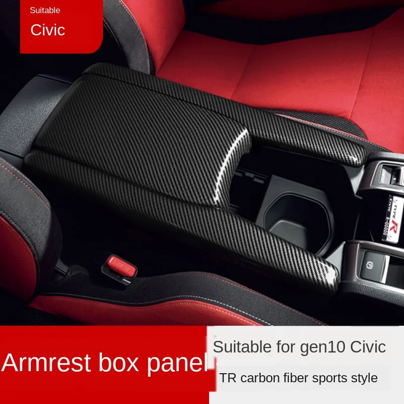 Applicable to Civic 10 Generation Modified Armrest Box Cover Central Armrest Box Decorative Panel Sticker New Civic Car Interior
Applicable to Civic 10 Generation Modified Armrest Box Cover Central Armrest Box Decorative Panel Sticker New Civic Car Interior
