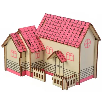 The Puprle House DIY 3D Wooden Puzzle Woodcraft Assembly Kit Cutting Wood Toys For Christmas Gift 3110
The Puprle House DIY 3D Wooden Puzzle Woodcraft Assembly Kit Cutting Wood Toys For Christmas Gift 3110