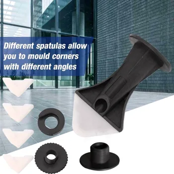 For Silicone Resin Finishing Hand Tool Smooth Spatula Floor Cleaning Caulking Nozzle Home Improvement Sealant Scraper Set
For Silicone Resin Finishing Hand Tool Smooth Spatula Floor Cleaning Caulking Nozzle Home Improvement Sealant Scraper Set