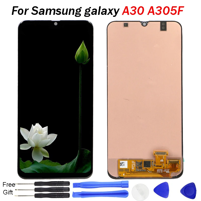 Amoled For Samsung galaxy A30 LCD Display A305/DS A305F A305FD A305A Display Touch Screen Digitizer Assembly For Samsung A30 lcd
Amoled For Samsung galaxy A30 LCD Display A305/DS A305F A305FD A305A Display Touch Screen Digitizer Assembly For Samsung A30 lcd