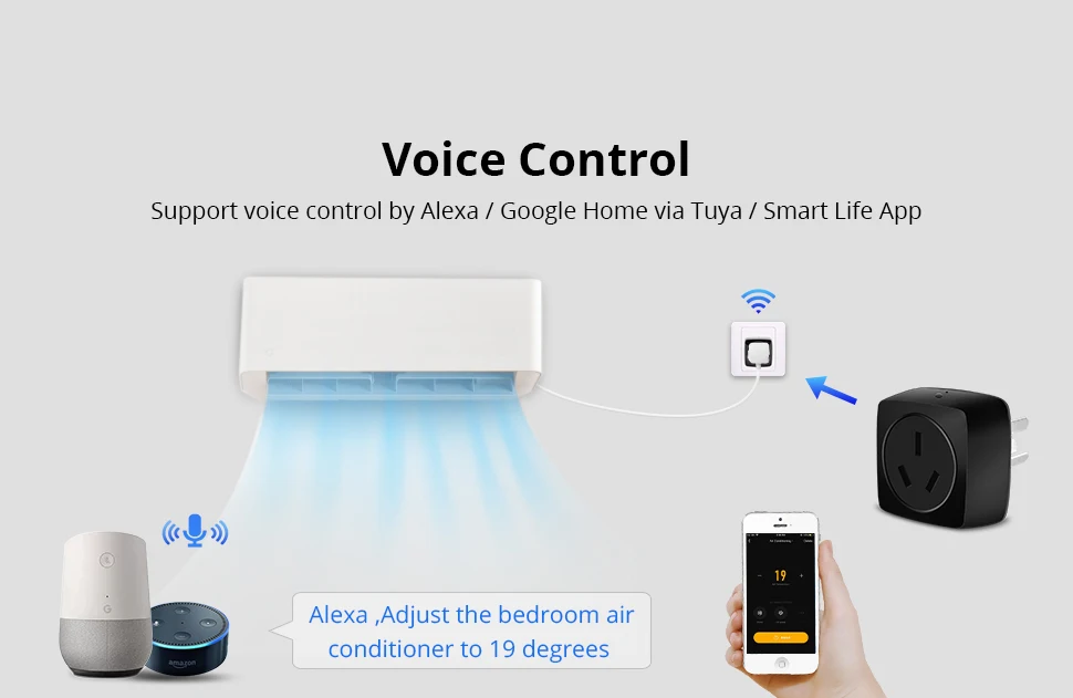 google home control aircon