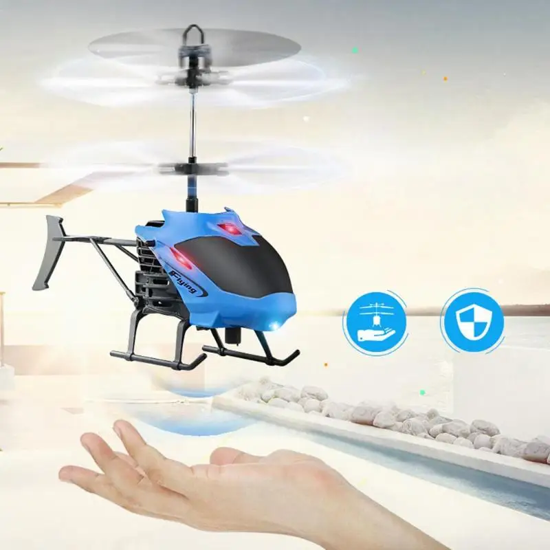 Mini RC Drone Flying RC Helicopter Aircraft Induction Helicopter LED Light Remote Control Aircraft Drone Kids Toys For Children
Mini RC Drone Flying RC Helicopter Aircraft Induction Helicopter LED Light Remote Control Aircraft Drone Kids Toys For Children