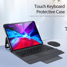 Защитный кожаный чехол для клавиатуры для iPad Pro 12,9 2020, чехол для клавиатуры без проводов, быстрый отклик, Прочная Складная подставка DUX DUCIS
Защитный кожаный чехол для клавиатуры для iPad Pro 12,9 2020, чехол для клавиатуры без проводов, быстрый отклик, Прочная Складная подставка DUX DUCIS
