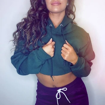 Women Fashion Hoodie Sweatshirt Jumper Sweatershirt Short top Coat Women Sport Pullover Hooded Tops Female Autumn Winter Clothes 
Women Fashion Hoodie Sweatshirt Jumper Sweatershirt Short top Coat Women Sport Pullover Hooded Tops Female Autumn Winter Clothes