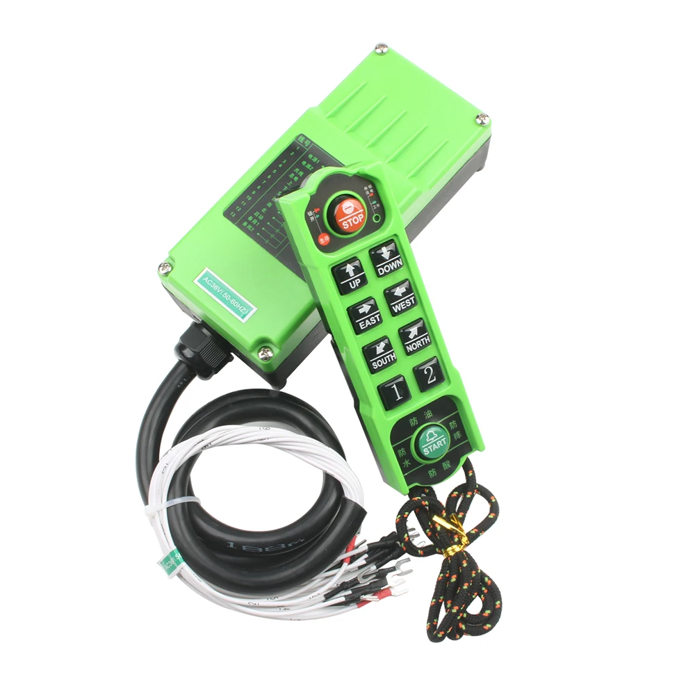 B21-8S Green Industrial Wireless Radio remote controller switch speed control 12V 24V 110V 220V 380V 1 transmitter + 1 receiver
B21-8S Green Industrial Wireless Radio remote controller switch speed control 12V 24V 110V 220V 380V 1 transmitter + 1 receiver