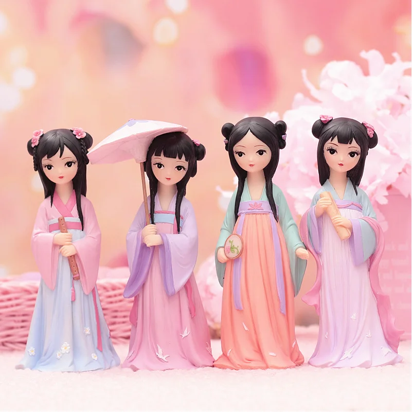 Take book Hanfu girl Simulation Handicraft Prop Ornament Art Home Decoration For Room Creative toy model souvenir birthday gift
Take book Hanfu girl Simulation Handicraft Prop Ornament Art Home Decoration For Room Creative toy model souvenir birthday gift