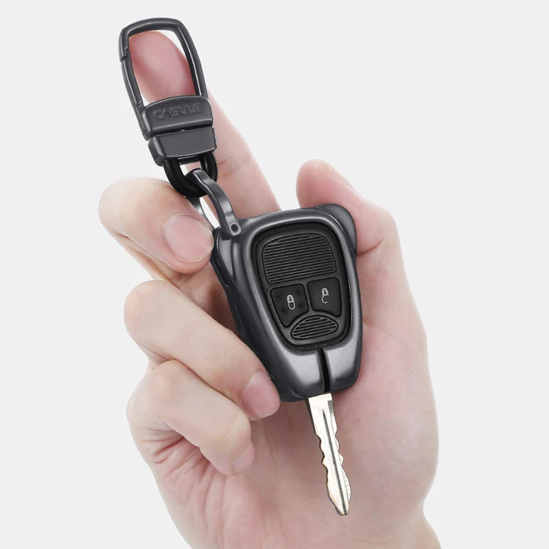 Чехол для автомобильного ключа из алюминиевого сплава Jeep wrangler Compass Liberty CHRYSLER 300 PT