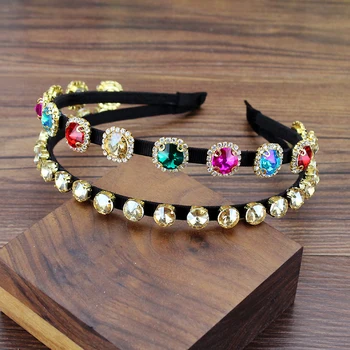 Luxury Double Round Crystal Headband And Hairband Simple Diamante Sparkling Hair Hoop For Women Jewelry Accessories
Luxury Double Round Crystal Headband And Hairband Simple Diamante Sparkling Hair Hoop For Women Jewelry Accessories