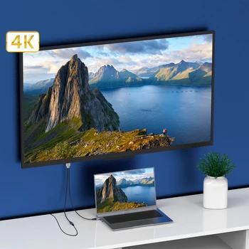 2 In 1 HD TV Mirroring Cable Home Office Projector Type C To HDMI 4K 60Hz USB Output Plug And Play Computer Universal Monitor
2 In 1 HD TV Mirroring Cable Home Office Projector Type C To HDMI 4K 60Hz USB Output Plug And Play Computer Universal Monitor