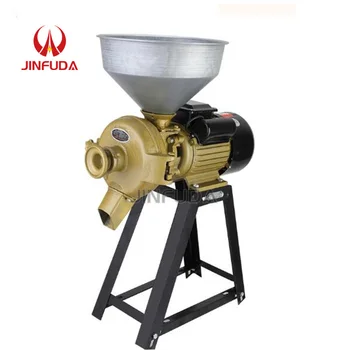 

3.5kw powerful multi-function Wet and dry grain refiner crusher grinder chili sauce seasum paste peanut butter machine