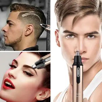 Fashion Electric Shaving Nose Hair Trimmer Shaver Trimming Safe Eyebrow Face For Nose And Care For Man Trimer Woman Hair B4R8
Fashion Electric Shaving Nose Hair Trimmer Shaver Trimming Safe Eyebrow Face For Nose And Care For Man Trimer Woman Hair B4R8