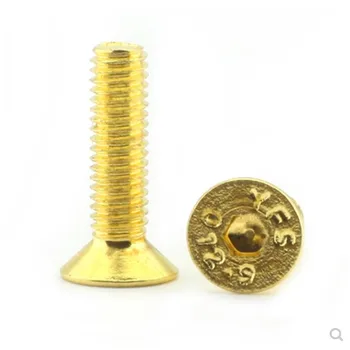 10-20pcs M2 M2.5 M3 M4 M5 Countersunk Flat Head Hex Hexagon Socket Screws Alloy Steel Titanium Plating Gold Screw Length 4-35mm
10-20pcs M2 M2.5 M3 M4 M5 Countersunk Flat Head Hex Hexagon Socket Screws Alloy Steel Titanium Plating Gold Screw Length 4-35mm