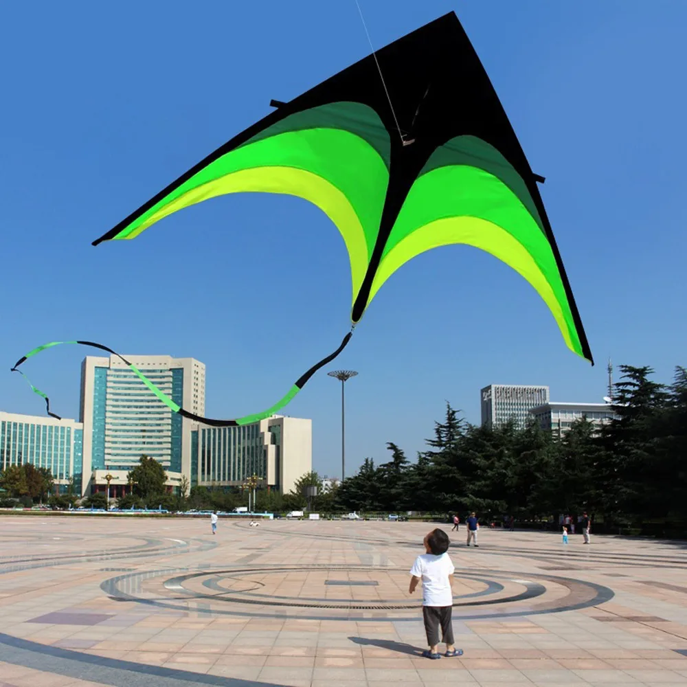 Фото Супер флейта 160 см трюковые воздушные змей забавные детские спортивные для улицы