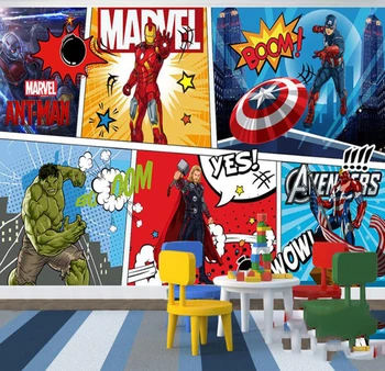 Custom 3D Photo Wallpaper Mural Avengers Children's Room Background Wallpaper Superman Spiderman Wallcover
Custom 3D Photo Wallpaper Mural Avengers Children's Room Background Wallpaper Superman Spiderman Wallcover
